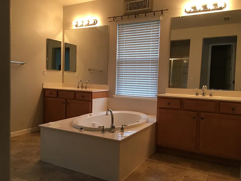 Master Bedroom Bath with Jacuzzi Tub