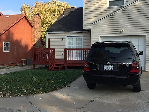 Deck and Attached Garage