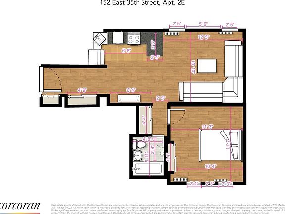 2nd image of 152 E 35th St APT 2E