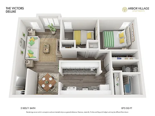 Floor plan Victors Deluxe