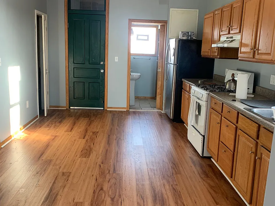Kitchen and dining area