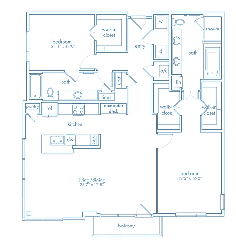 Floor plan B3