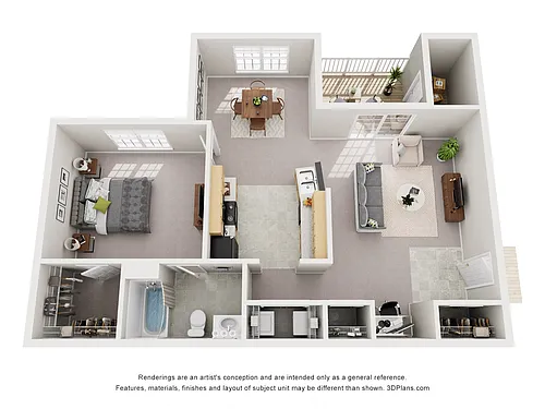 Floor plan Cartier