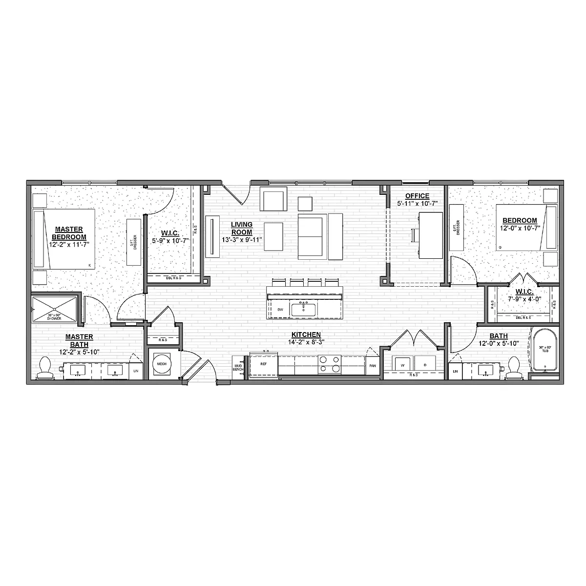 Floor plan B3-TH
