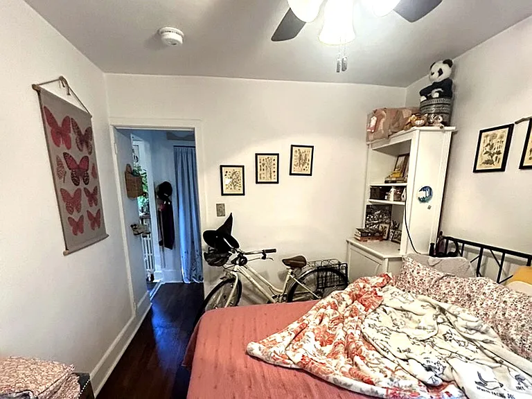 Bedroom with additional space for storage
