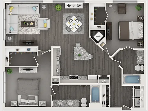 Floor plan B5 - Essential Housing