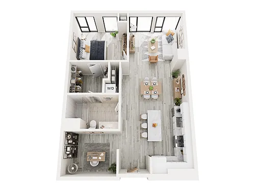 Floor plan 1H1