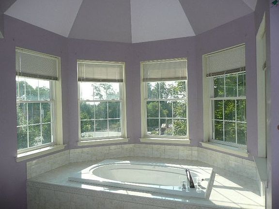 Master Bath with River Views