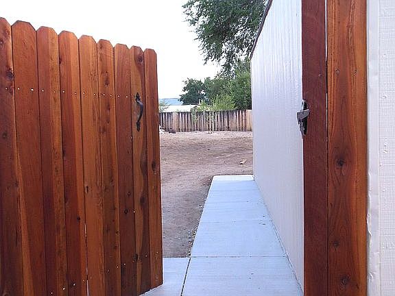 New Front Fencing & Sidewalk