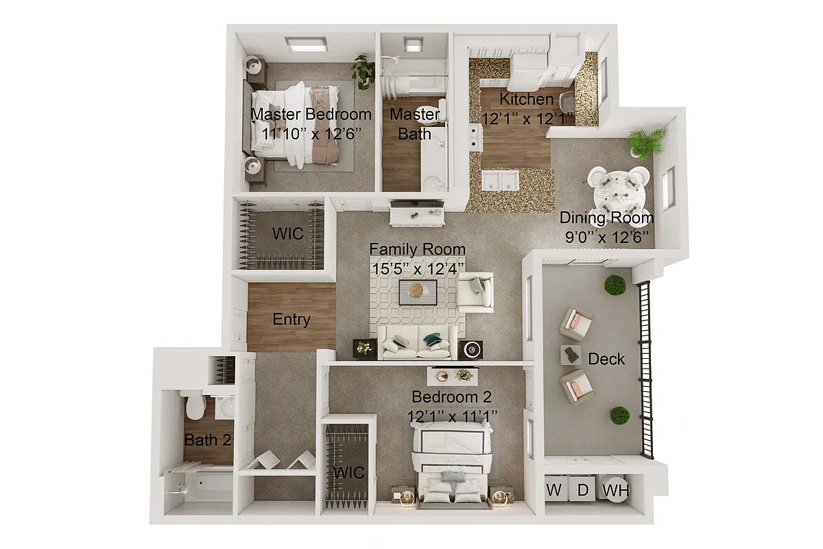 Floor plan Plan B3