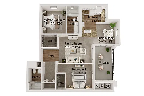 Floor plan Plan B3