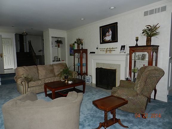 Living Room w/woodburning FP