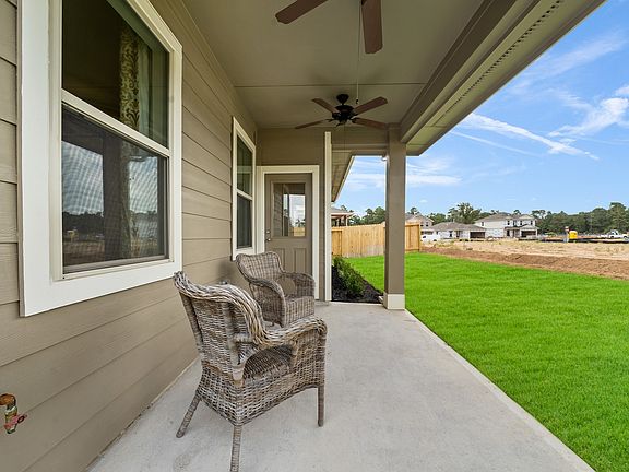 Covered patio
