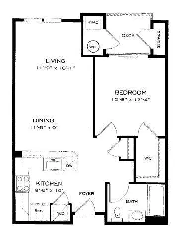 Floor plan A1C