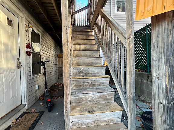 Back porch stairs