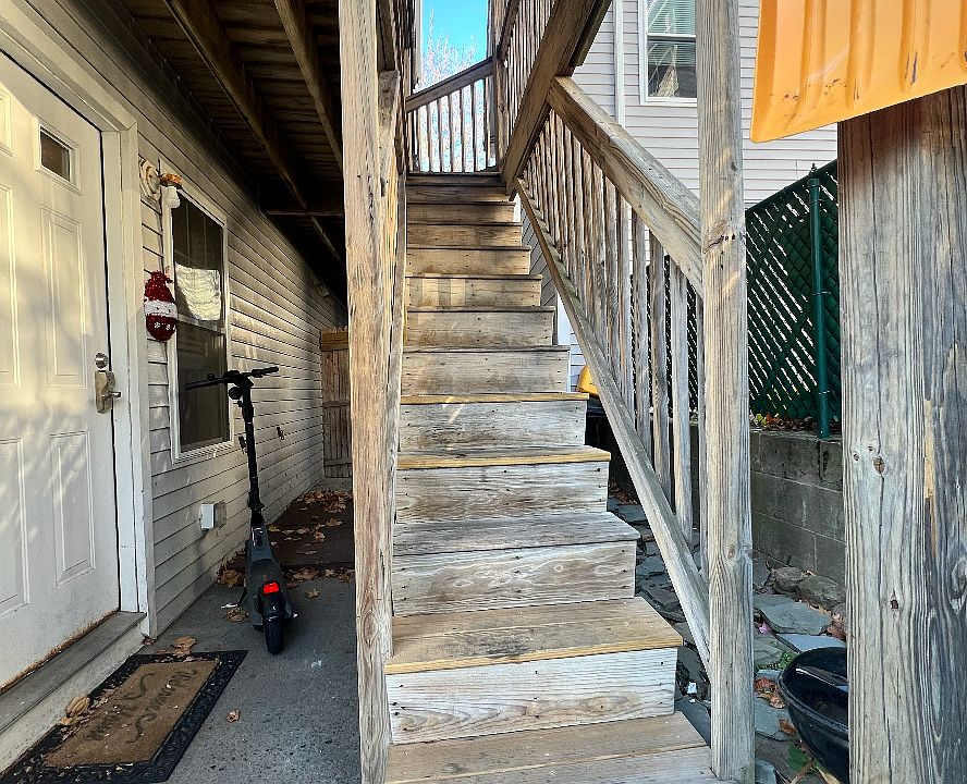Back porch stairs