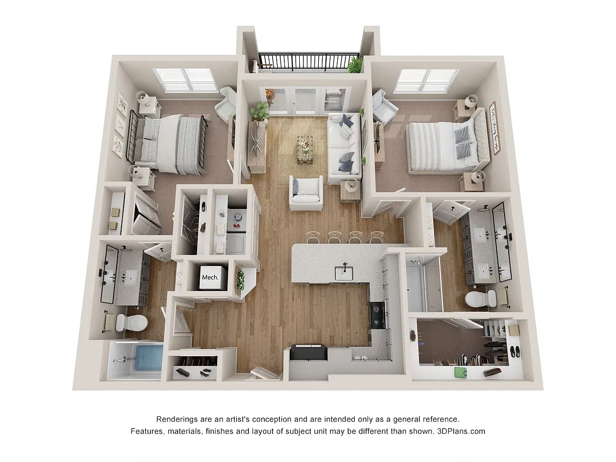Floor plan B2B