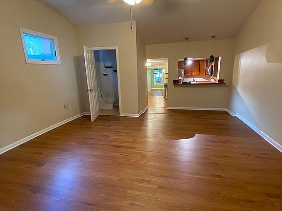 View from one end of first floor to another