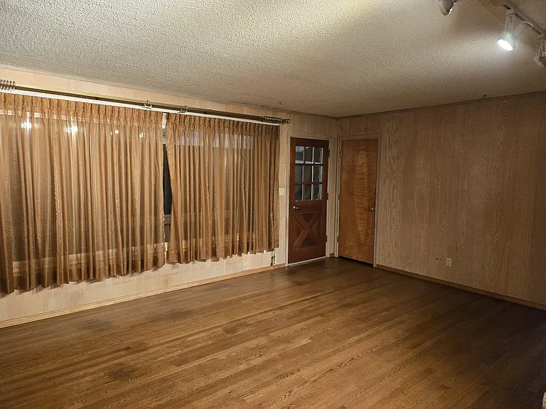 Living room and front door