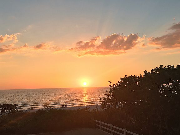 Sunset view from the balcony