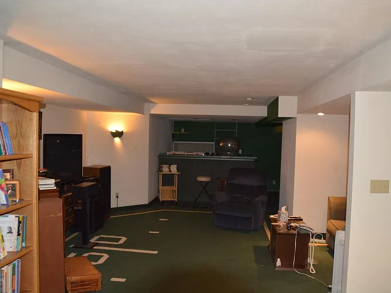 Basement bar/entertainment area (view to the bar)