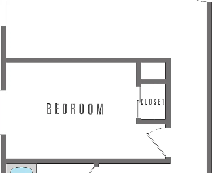 2 Bedroom, 2 Bathroom - 715 SF 2 Bedroom, 2 Bathroom - 715 SF