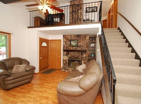 Living Room &Loft View