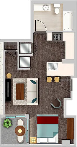 Floor plan A17