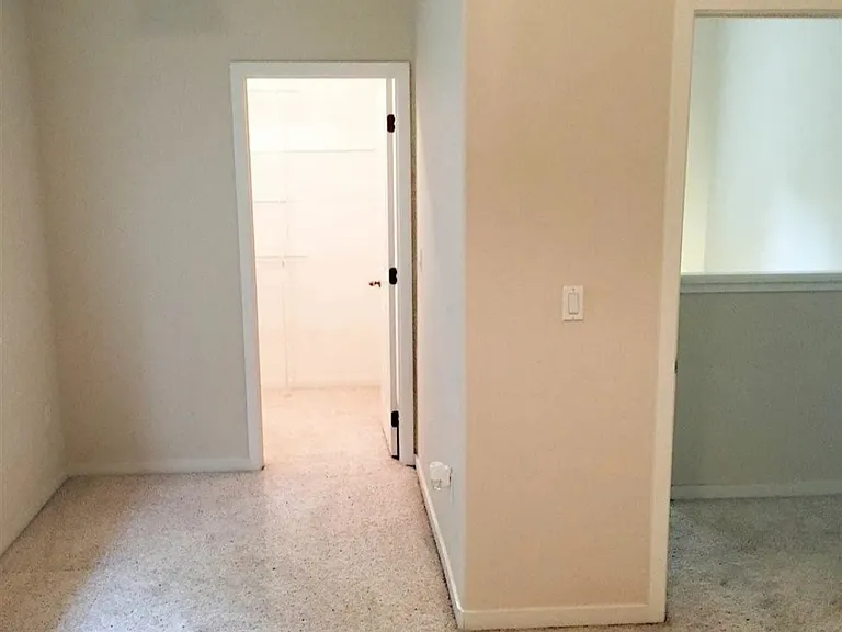 Large 1st bedroom with walk-in closet