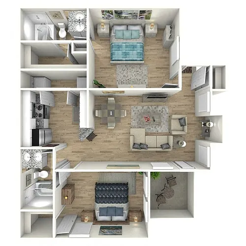 Floor plan The Catamaran