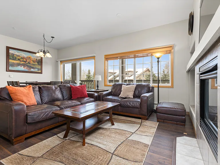 View of Deck from Living Room
