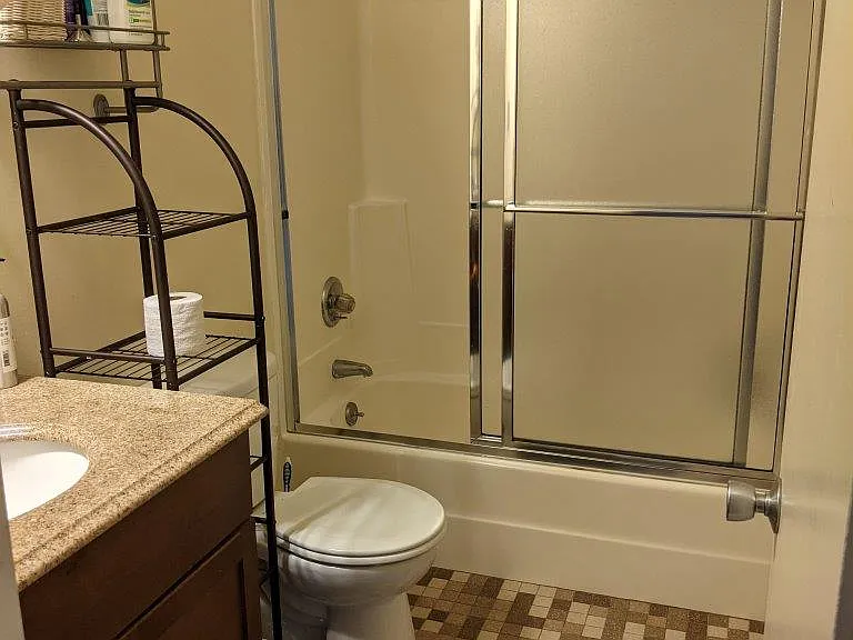 Full bath has been updated.