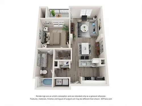 Floor plan The Arts