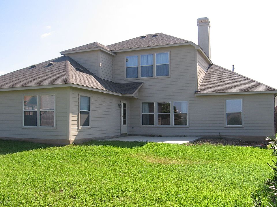 Large back yard