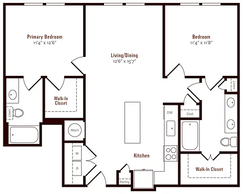 Floor plan B2