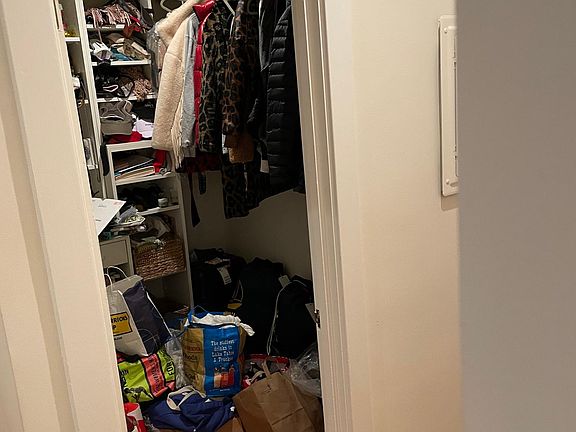 Large closet by front door
