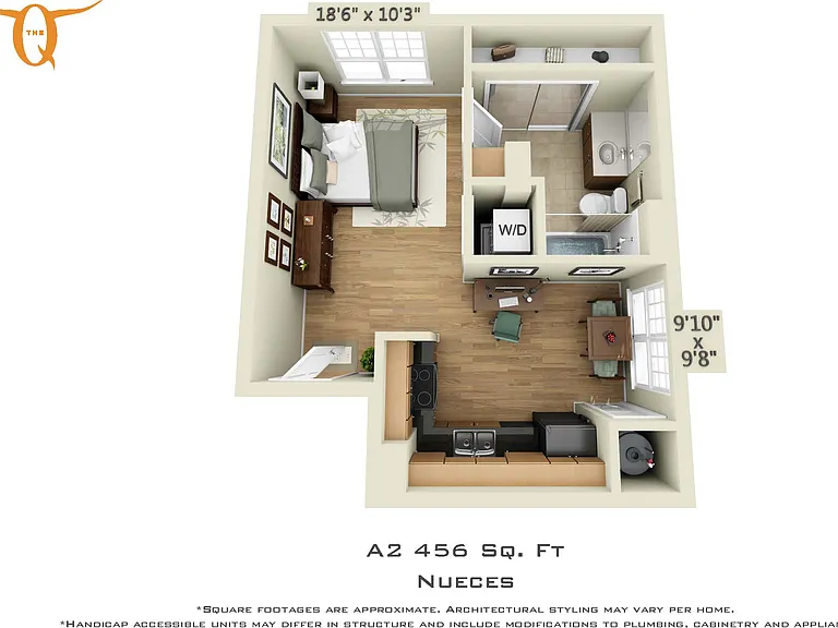 The Quarters Nueces House (Student Housing - Rent by the Bed) — Photo 85