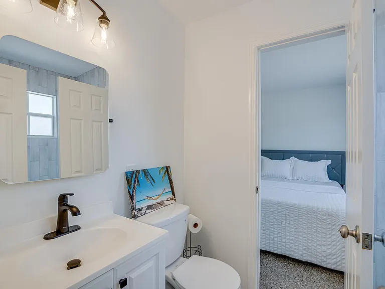 Completely remodeled Jack & Jill full bath