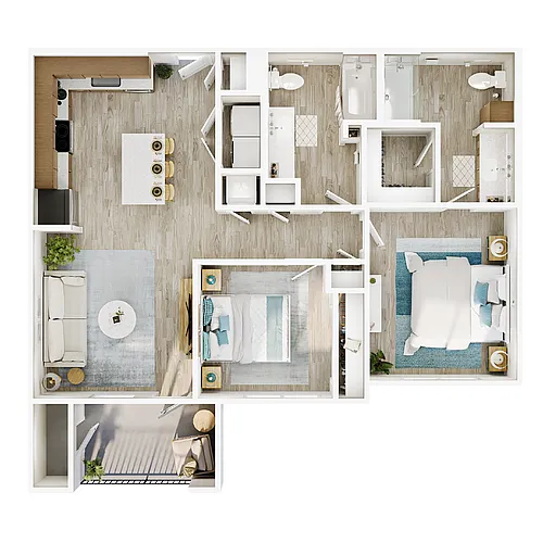 Floor plan B2