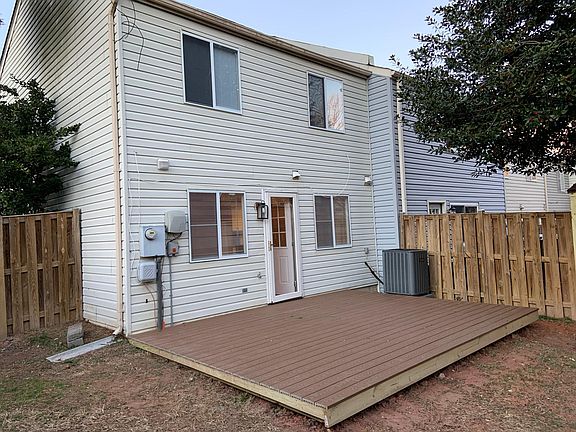 Back yard deck