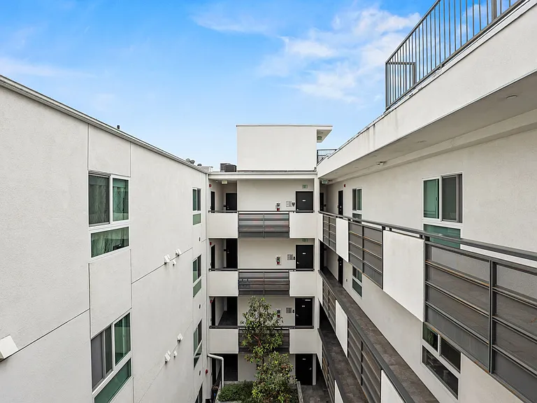 Upper Level View of Interior Courtyard