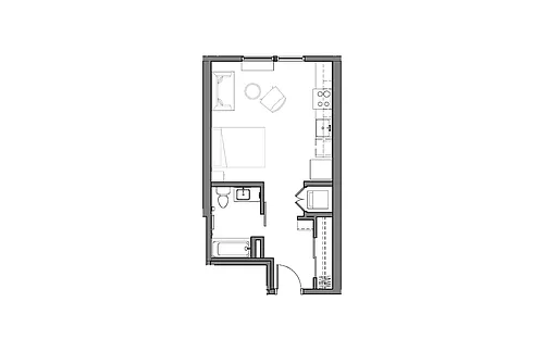 Floor plan The Lange