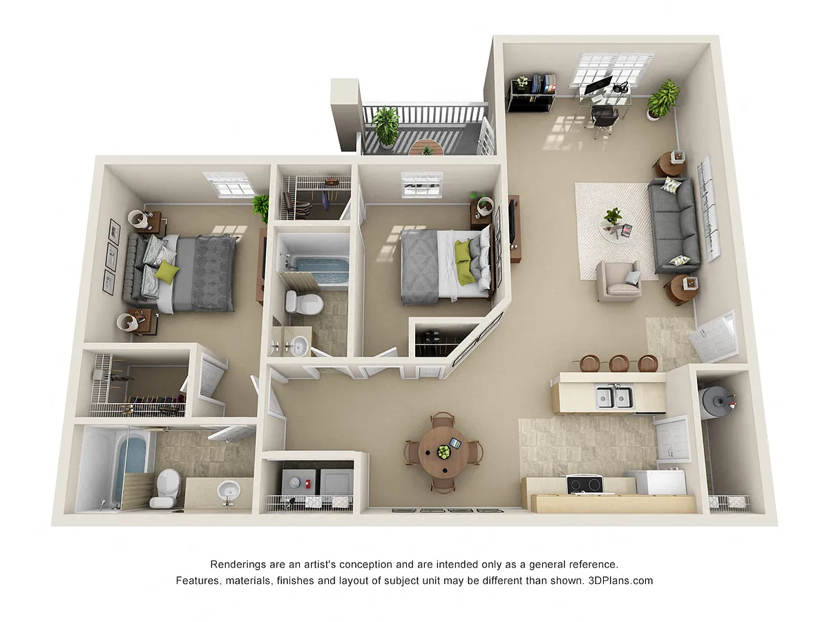 Floor plan The Berkley