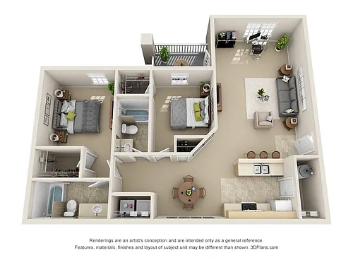 Floor plan The Berkley