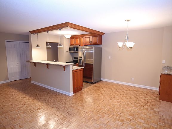 Refinished hardwood floors throughout