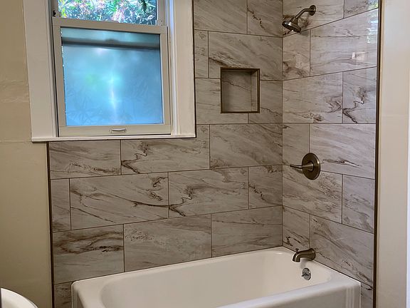 Newly renovated shower