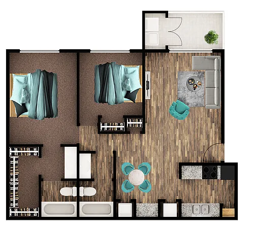 Floor plan Larkspur