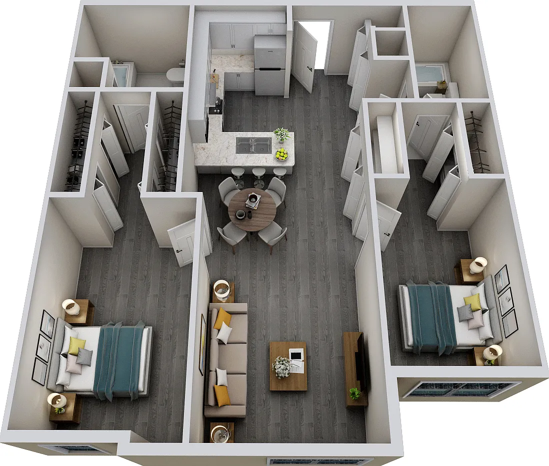 2 bed, 1044 sqft, $1,599 — Photo 3