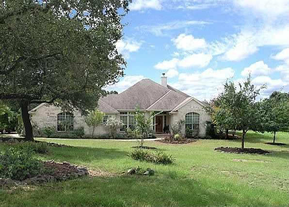 Front set back from road