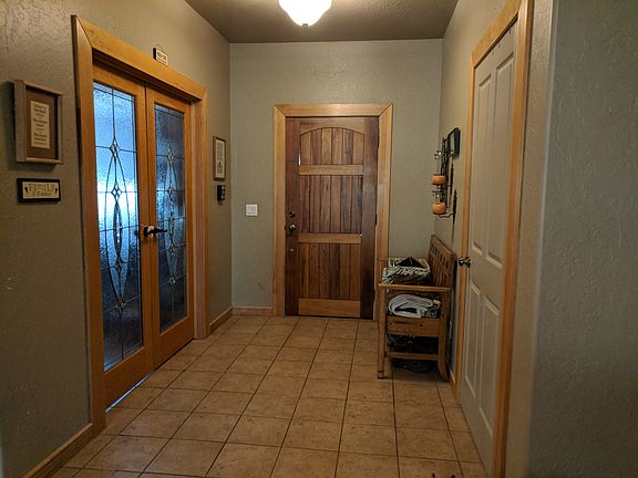 Entryway and Mancave to Left